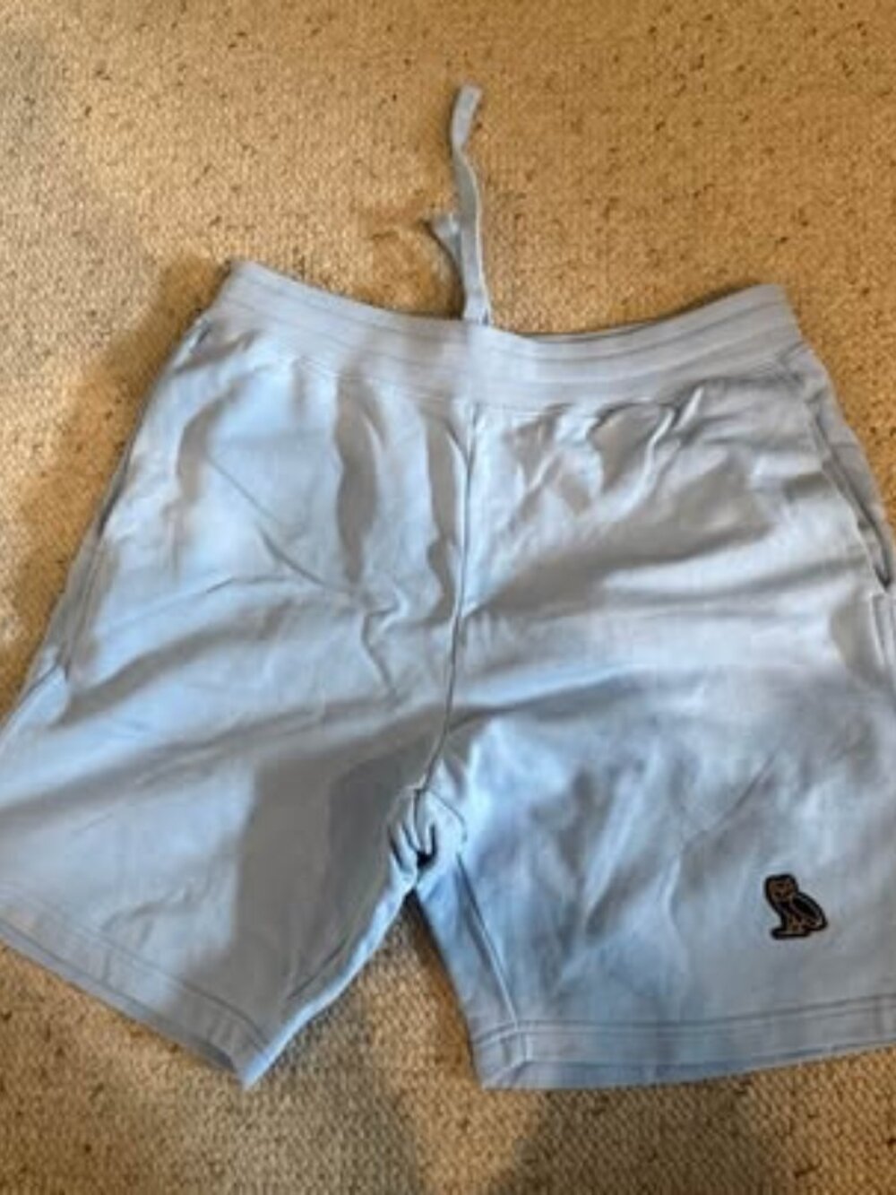 OVO Men's Shorts - Baby Blue, Size M